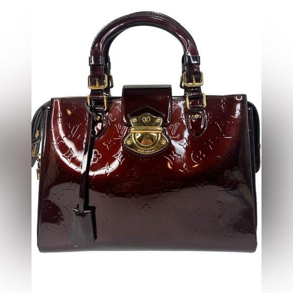 Louis Vuitton Melrose vernis amarante bag - Picture 1 of 16